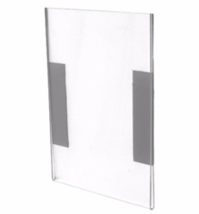 pocket, frame plexiglass for A4 vertical