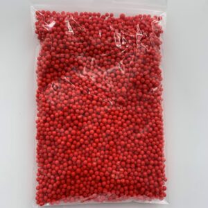polystyrene balls 0,5 l, red