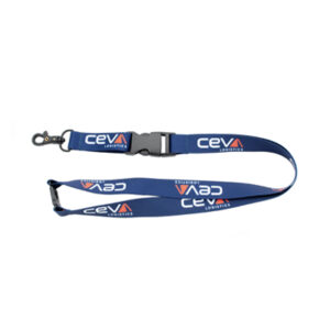 two side sublimation lanyard without metal parts