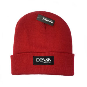 original cuffed winter hat red