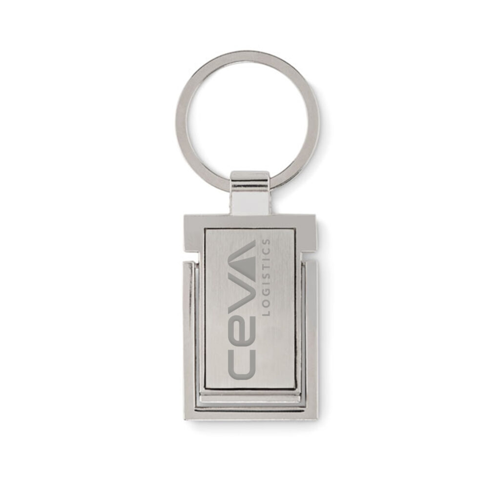 keyring with phone stand