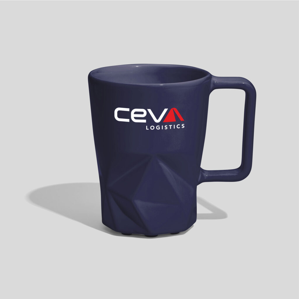 crystal mug, navy