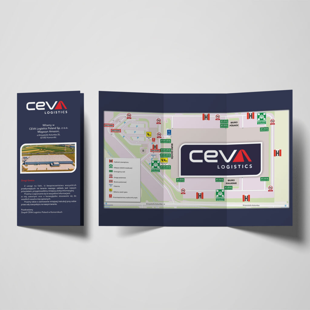 leaflets A4 folded to DL