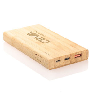 bamboo power bank 8000 mAh