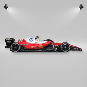 FERRARI 2D model car 2026 for photos