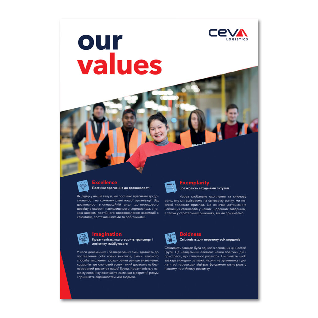 VALUES poster A1, Ukrainian