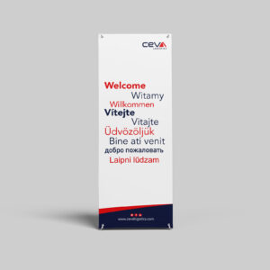 WELCOME banner